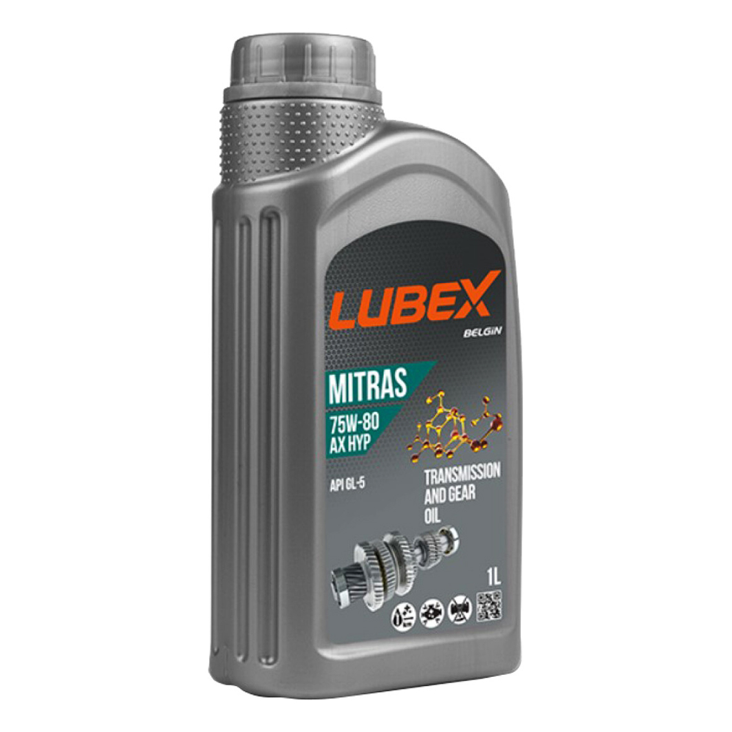 Трансмиссионное масло LUBEX Mitras AX HYP GL-5 75W-80 1 л 8695831265180 - zapix
