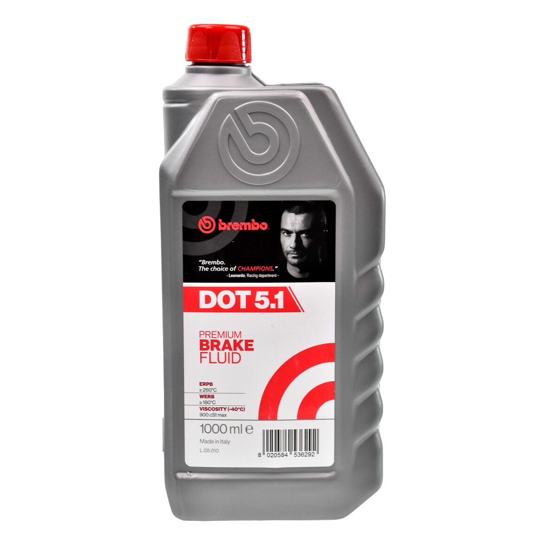 Гальмівна рідина BREMBO DOT 5.1 пластик 1 л L05010 - zapix