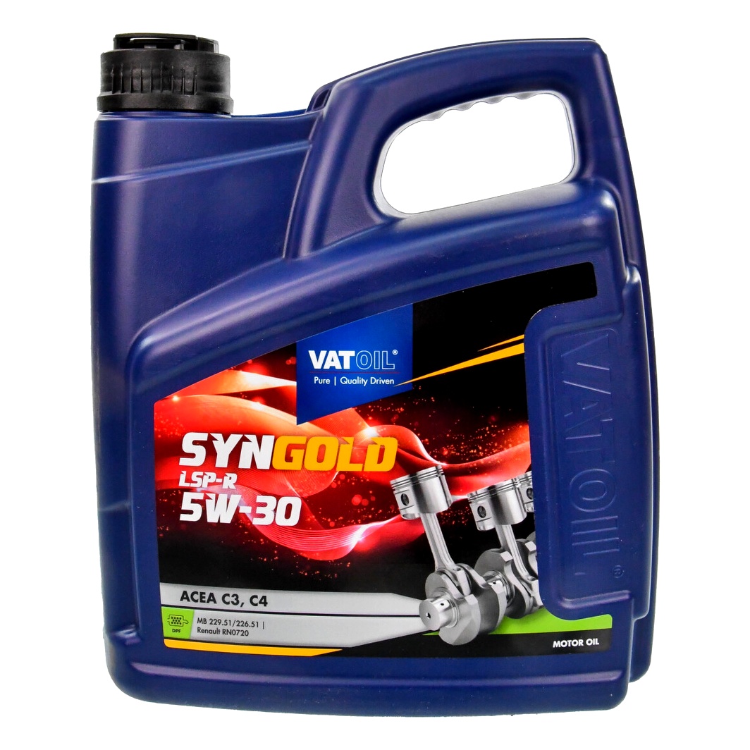 Моторное масло VATOIL SynGold LSP-R 5W-30 4 л (50789) - zapix
