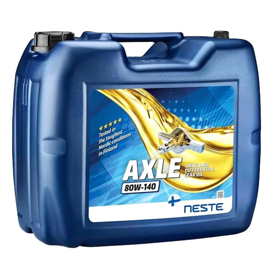 Трансмиссионное масло NESTE Axle Oil GL-5 80W-140 20 л 00056619 - zapix