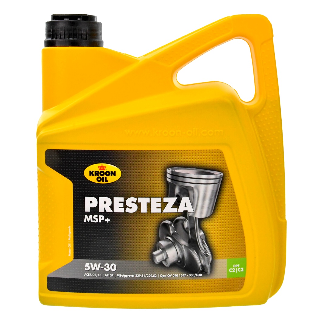 Моторна олива KROON OIL Presteza MSP+ 5W-30 4 л (35137)