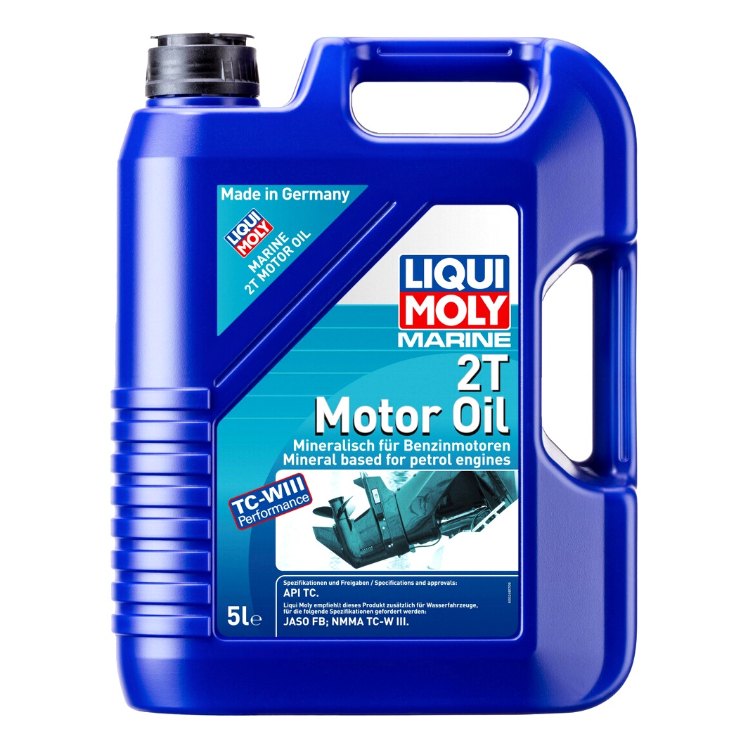 Моторное масло LIQUI MOLY Marine 2T минеральное 5 л 25020 - zapix