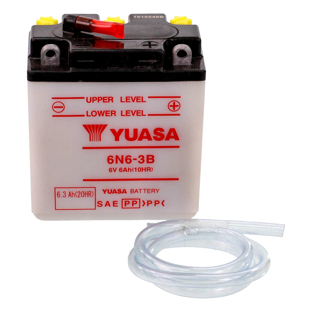 Акумулятор YUASA 6V 6Ah R+ 6N63B1 - zapix