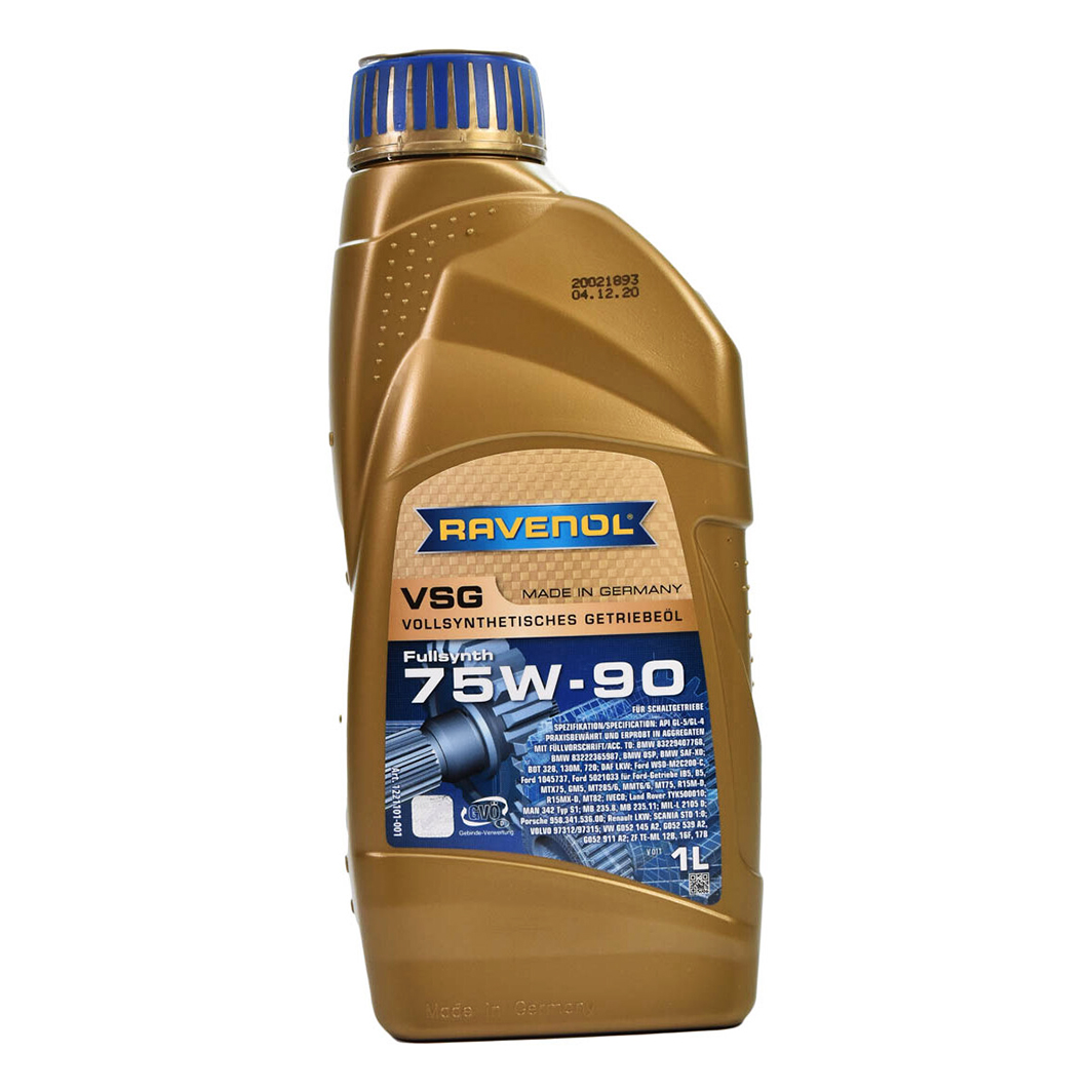 Трансмиссионное масло RAVENOL VSG GL-4 / 5 75W-90 1 л 1221101001 - zapix
