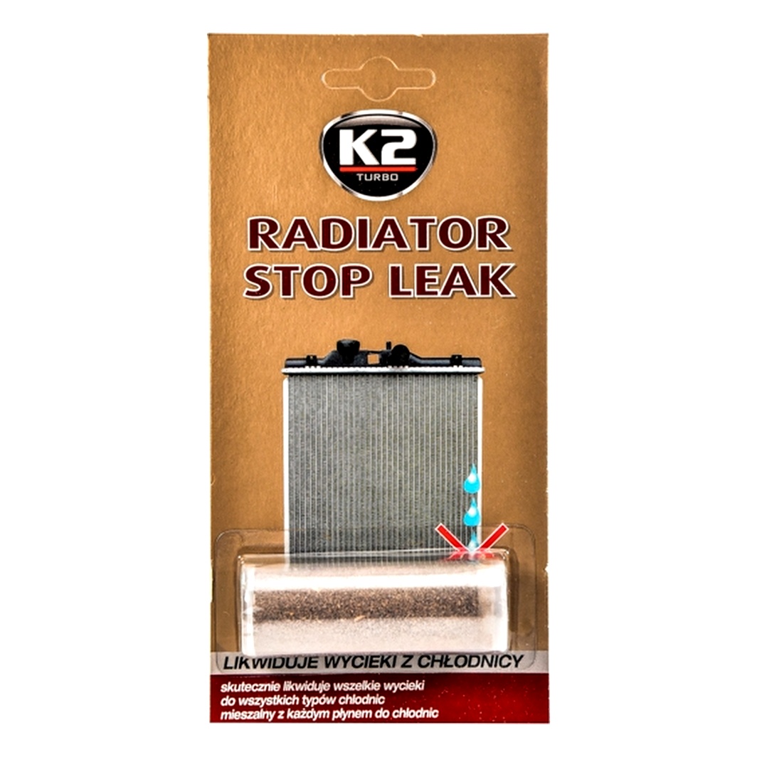 Присадка K2 Radiator Stop Leak (блістер) 18.5 мл (T232) - zapix