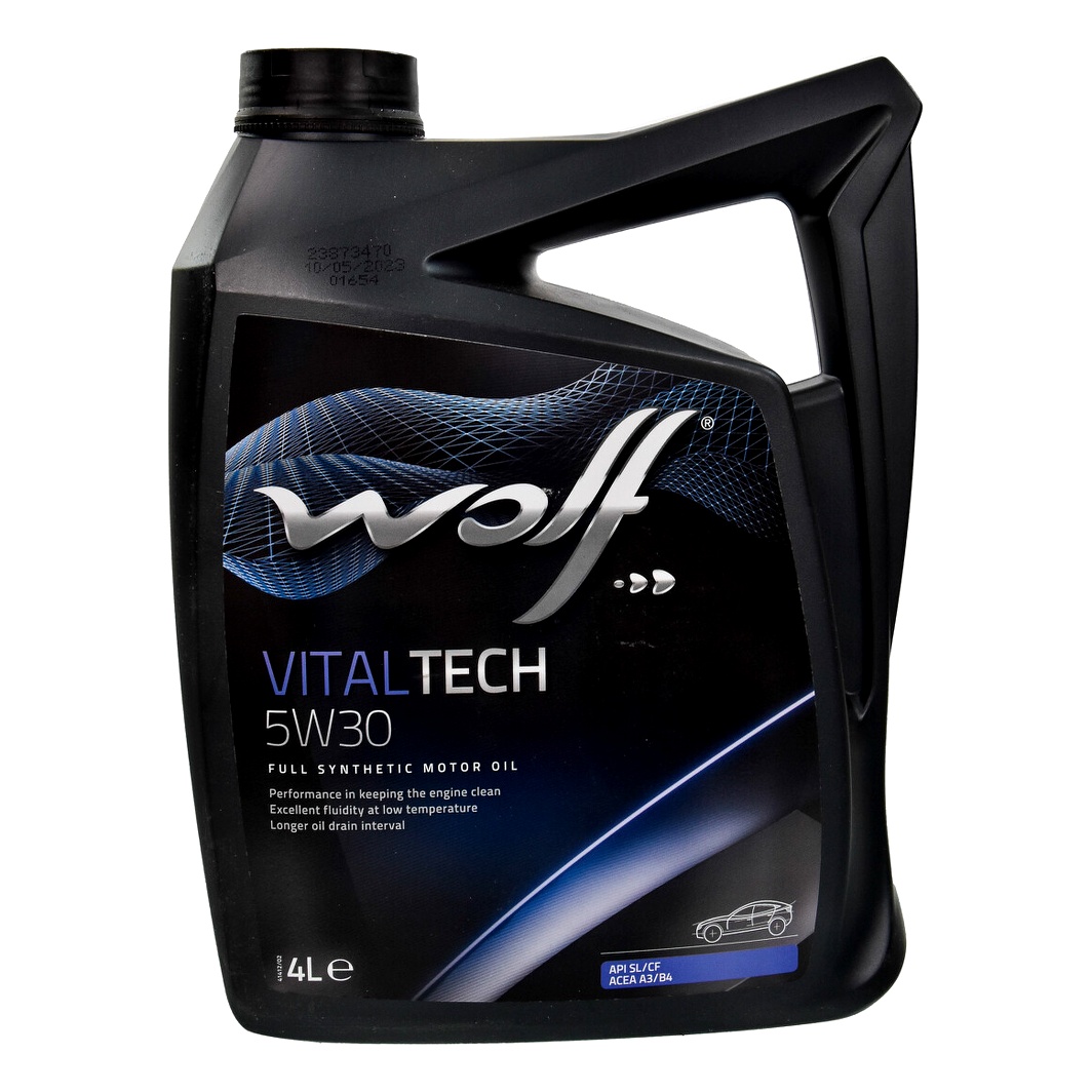 Моторное масло WOLF Vitaltech 5W-30 4 л (8309908) - zapix
