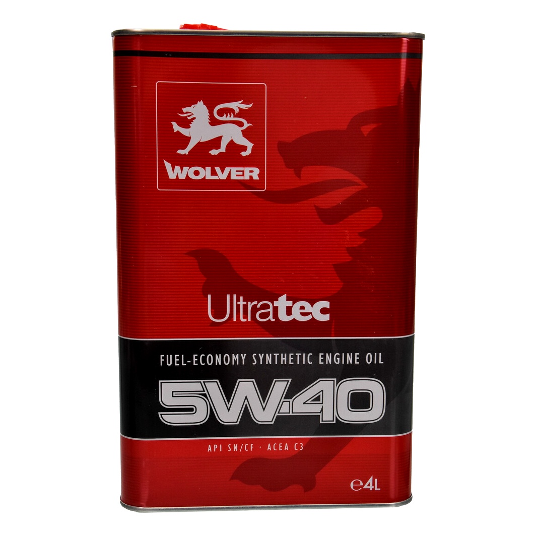 Моторное масло WOLVER UltraTec 5W-40 4 л (4260360940811) - zapix