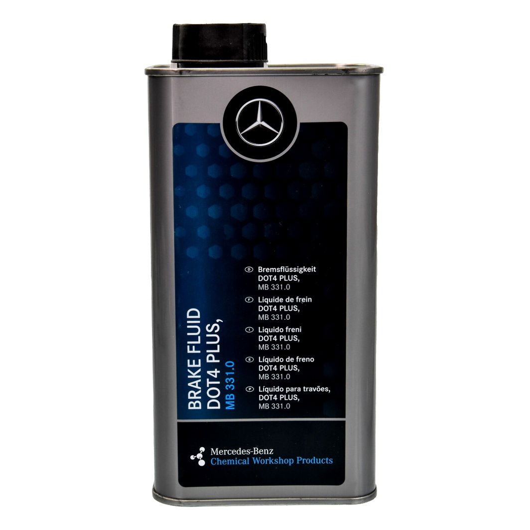 Гальмівна рідина MERCEDES-BENZ / SMART DOT 4+ MB 331.0 метал 1 л A000989560509 - zapix