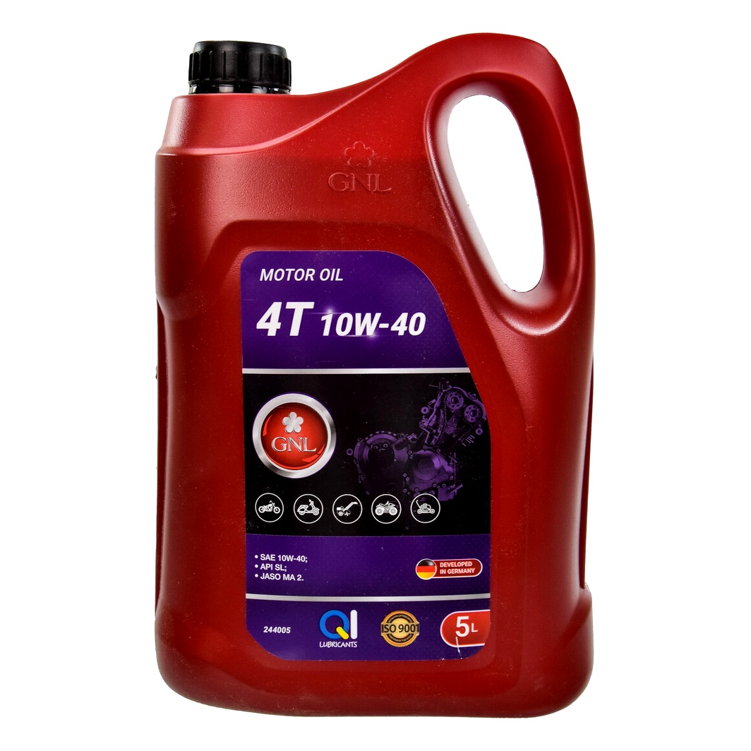 Моторное масло GNL 4T 10W-40 полусинтетическое 5 л 244005 - zapix