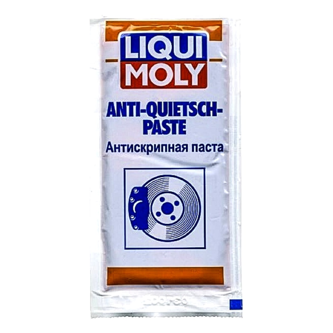 Смазка минерально-синтетическая LIQUI MOLY Anti-Quietsch-Paste для тормозов 10 мл (7656) - zapix