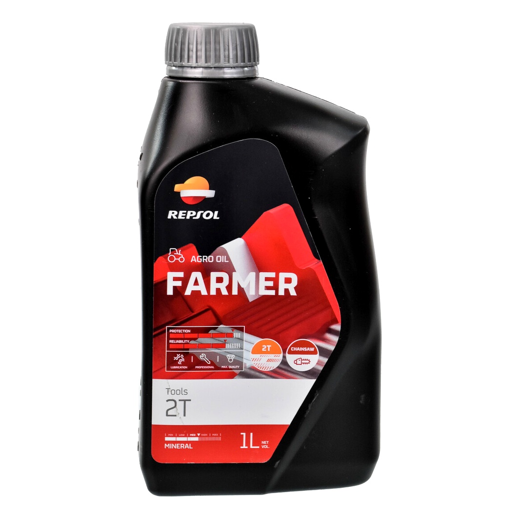 Моторное масло REPSOL Farmer Tools 2T минеральное 1 л RPP4160ZHA - zapix