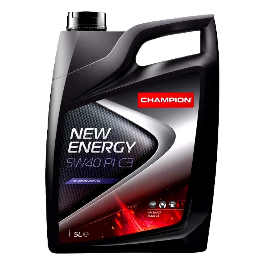 Моторное масло CHAMPION New Energy PI C3 5W-40 5 л (8203312) - zapix