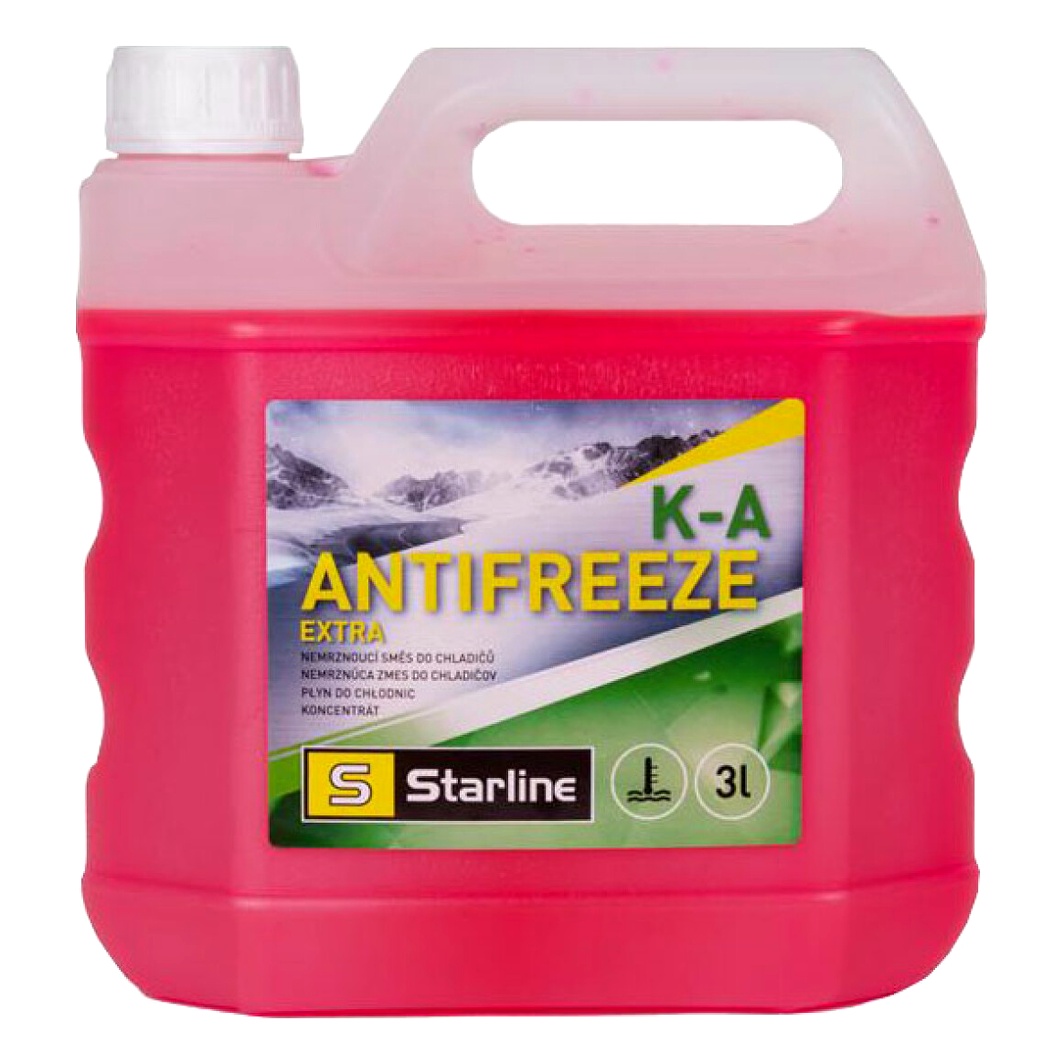 Концентрат антифриза STARLINE K-A розовый 3 л (NAKA3) - zapix
