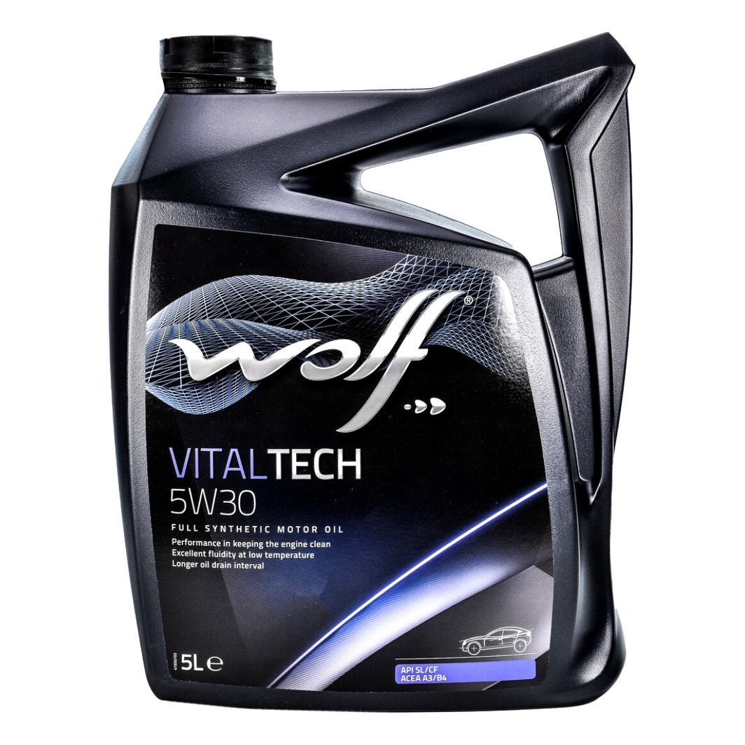 Моторное масло WOLF Vitaltech 5W-30 5 л (8300011) - zapix