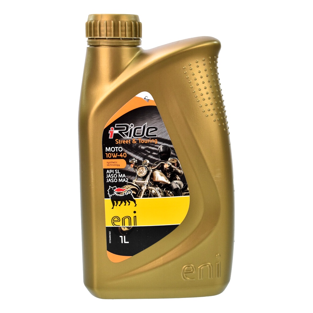Моторное масло ENI i-Ride Moto 4T 10W-40 полусинтетическое 1 л 154696 - zapix