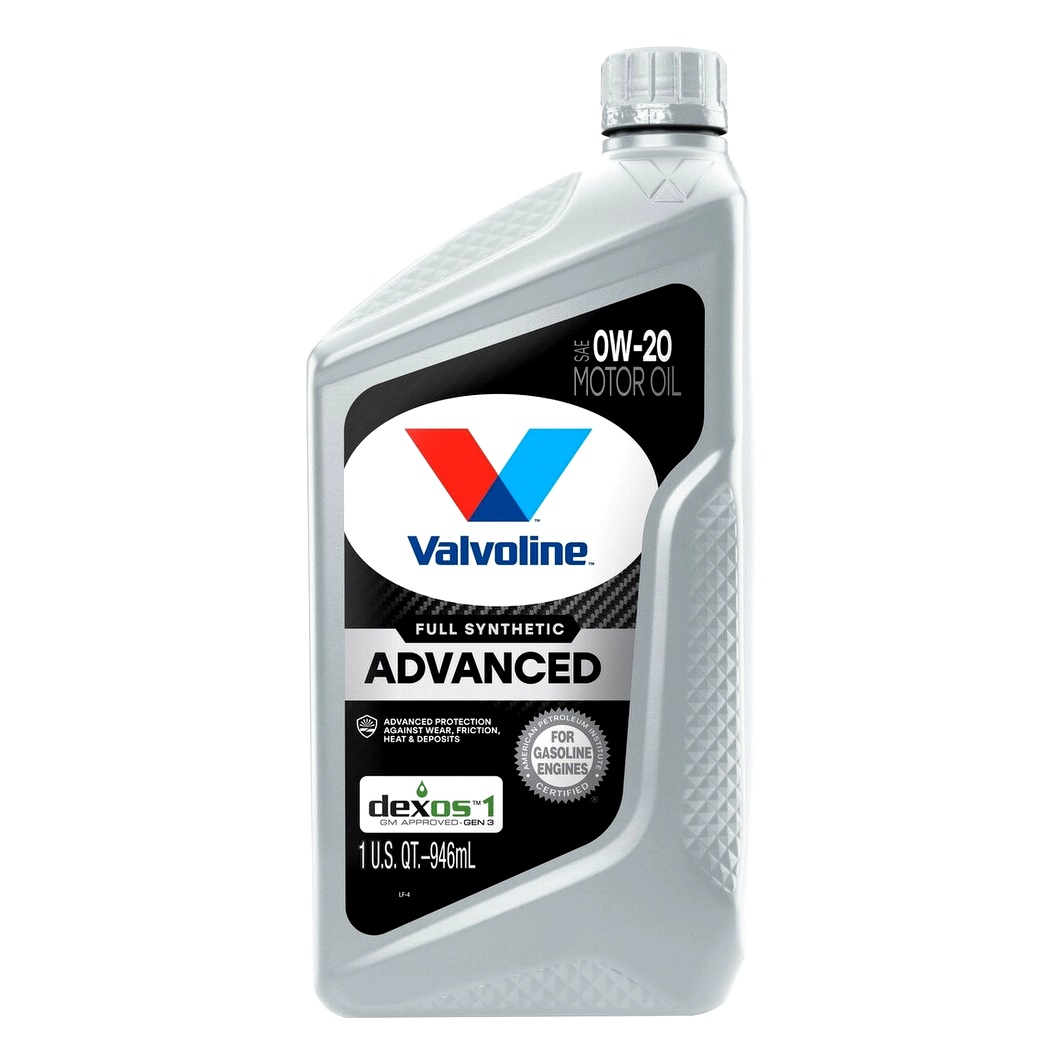 Моторна олива VALVOLINE Advanced Full Synthetic 0W-20 0.946 л (VV916) - zapix