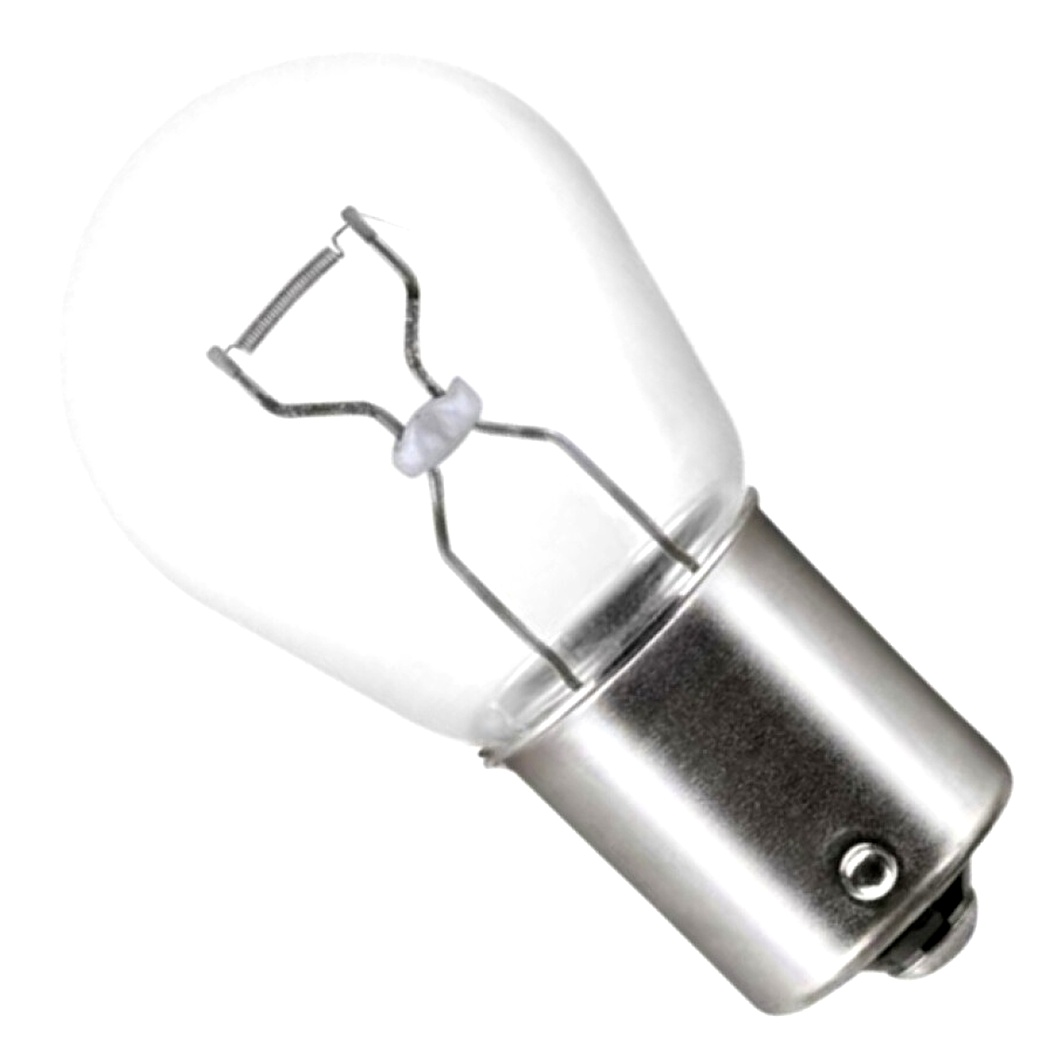 Автолампа розжарювання MAGNETI MARELLI P21W BA15s 21W 24V прозора 008511100000 - zapix