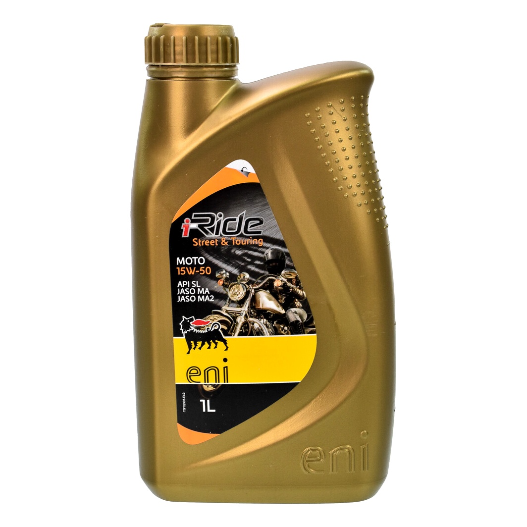 Моторное масло ENI i-Ride Moto 4T 15W-50 полусинтетическое 1 л 115996 - zapix