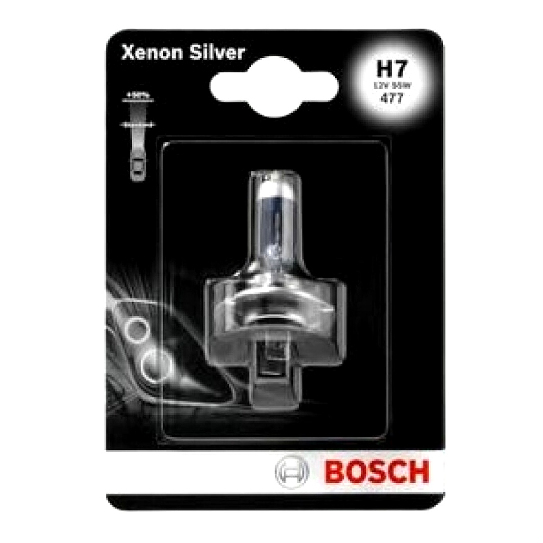 Автолампа галогенова BOSCH H7 PX26d 55W 12V 1987301069 - zapix