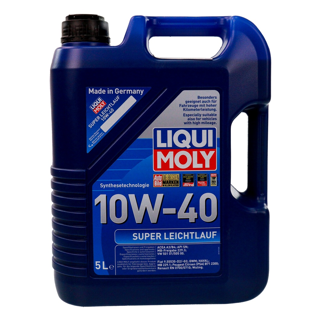 Моторное масло LIQUI MOLY Super Leichtlauf 10W-40 5 л (9505) - zapix
