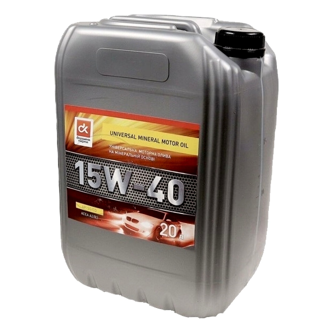 Моторна олива ДОРОЖНЯ КАРТА SG/CD 15W-40 20 л (4102871249) - zapix