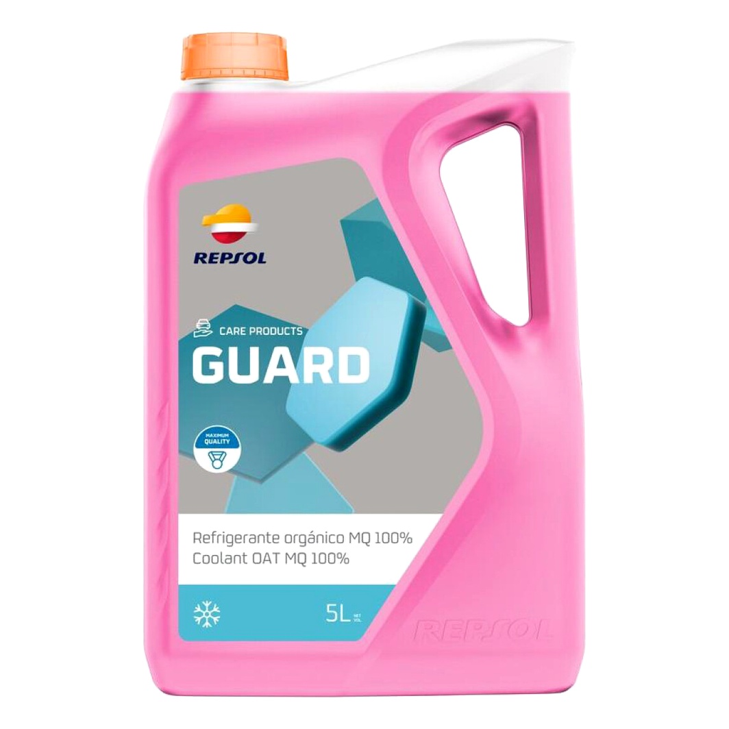 Концентрат антифризу REPSOL Guard OAT MQ 100% рожевий 5 л (RPP9131AKA) - zapix