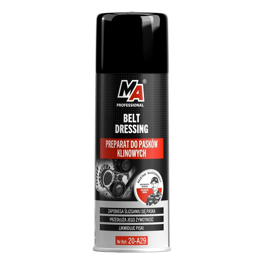Смазка синтетическая MOJE AUTO Professional Belt Dressing для ремней 400 мл (20A29) - zapix
