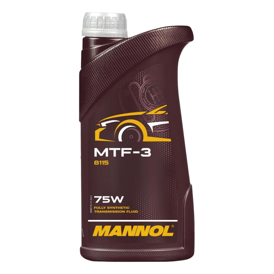 Трансмиссионное масло MANNOL MTF-3 GL-4 75W 1 л MN81151 - zapix