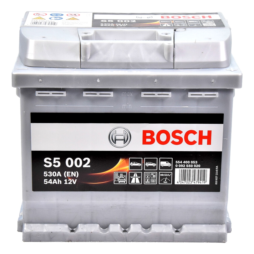 Акумулятор BOSCH S5 Silver Plus 12V 54Ah 530A R+ 0092S50020 - zapix