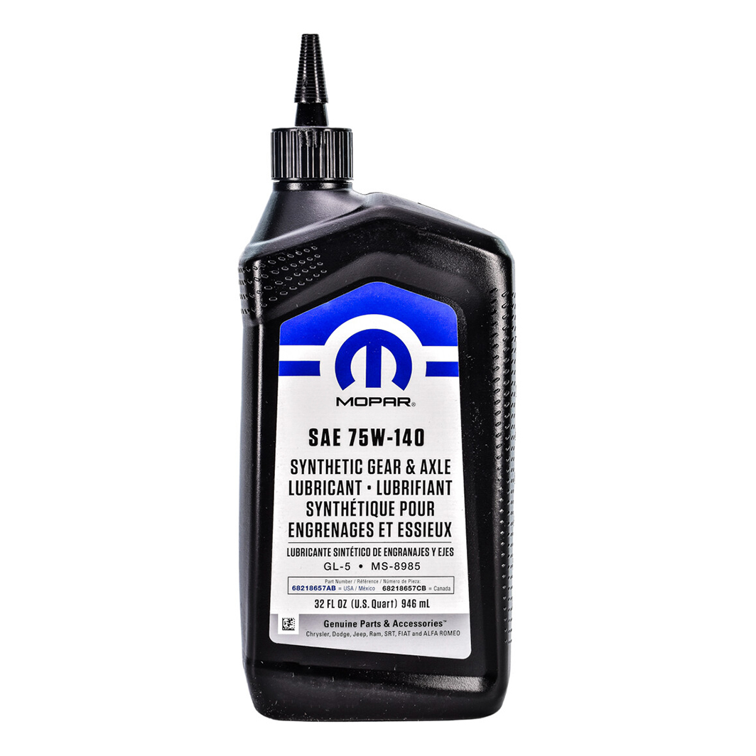 Трансмиссионное масло MOPAR GL-5 75W-140 1 л 68218657AA - zapix