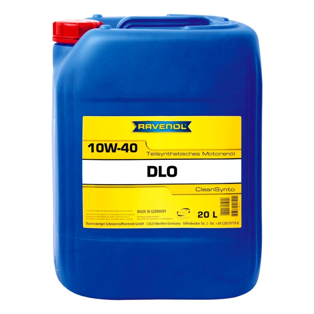 Моторное масло RAVENOL DLO 10W-40 20 л (111211120) - zapix