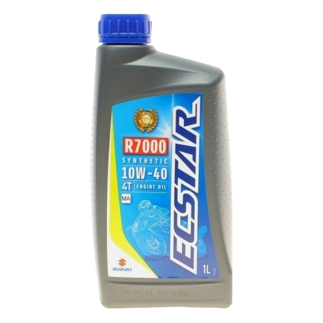 Моторное масло SUZUKI Ecstar R7000 4T 10W-40 синтетическое 1 л 9900022B57B001 - zapix