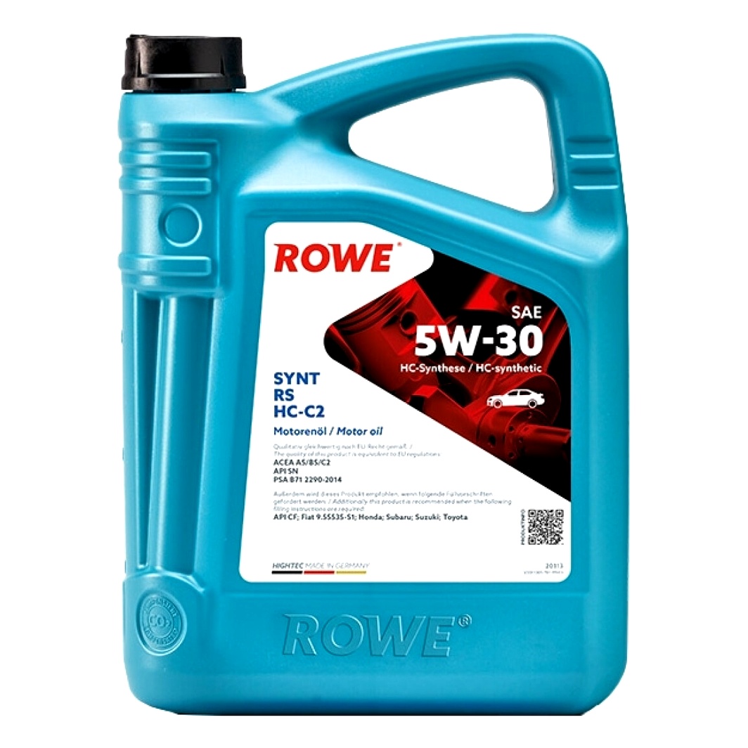 Моторна олива ROWE Synt RS HC-C2 5W-30 5 л (20113005099) - zapix