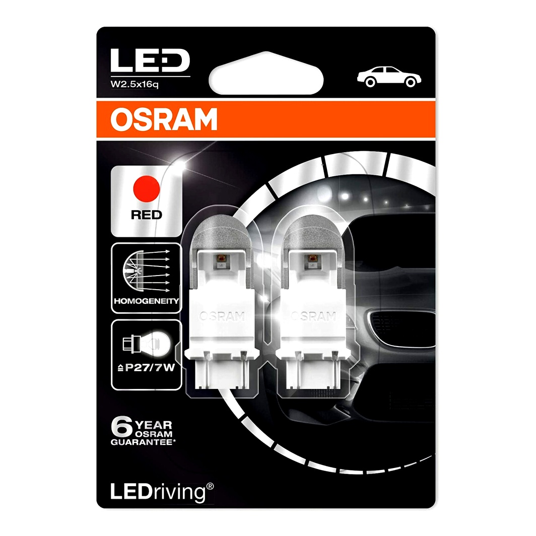 Автолампа LED (світлодіодна) OSRAM LEDriving Premium P27/7W W2.5x16q 2W 12V 3557R02B - zapix