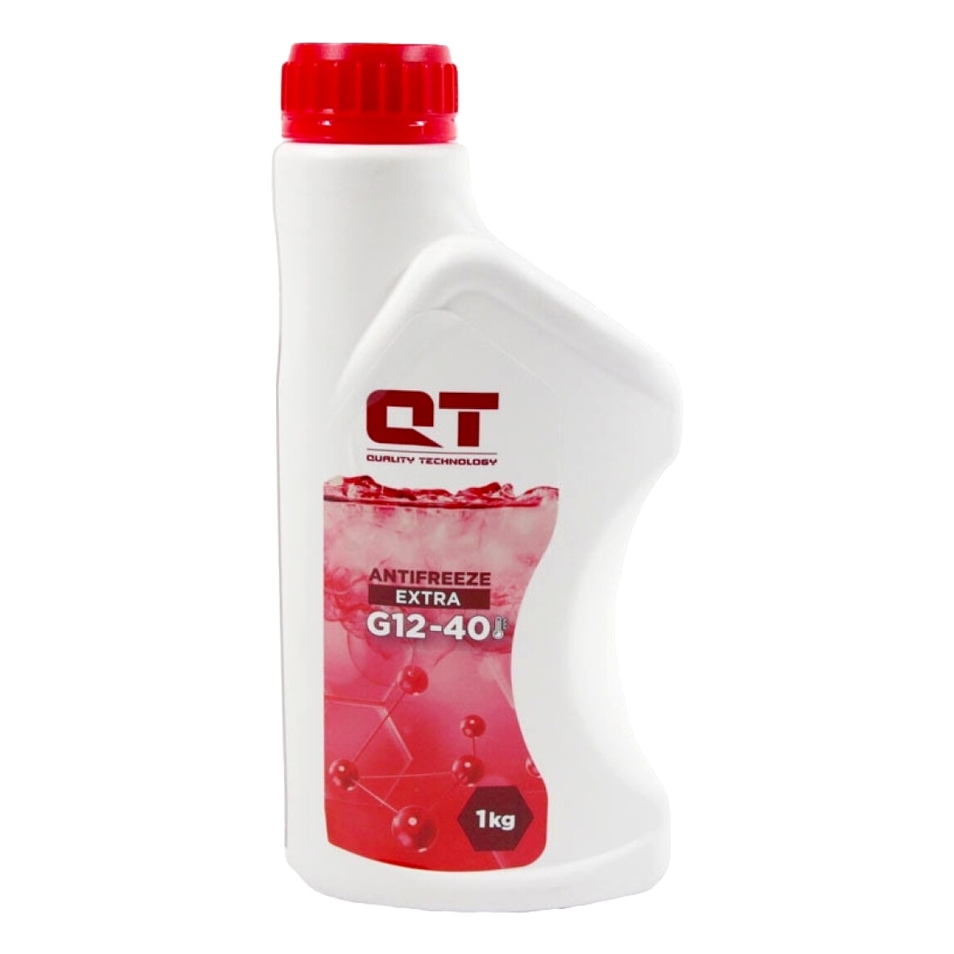 Готовий антифриз QT Extra червоний G12 -40 °C 1 л (QT541401) - zapix