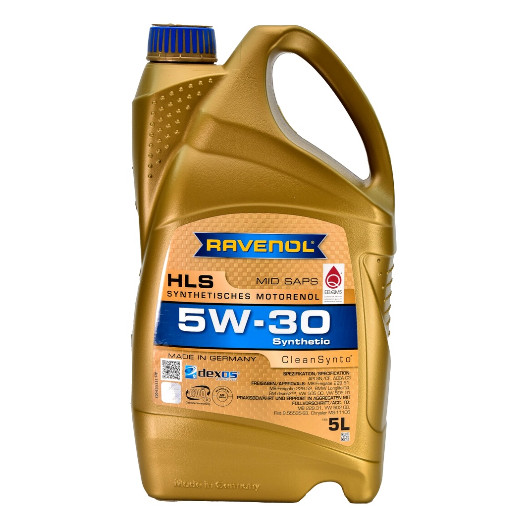 Моторна олива RAVENOL HLS 5W-30 5 л (11111195) - zapix