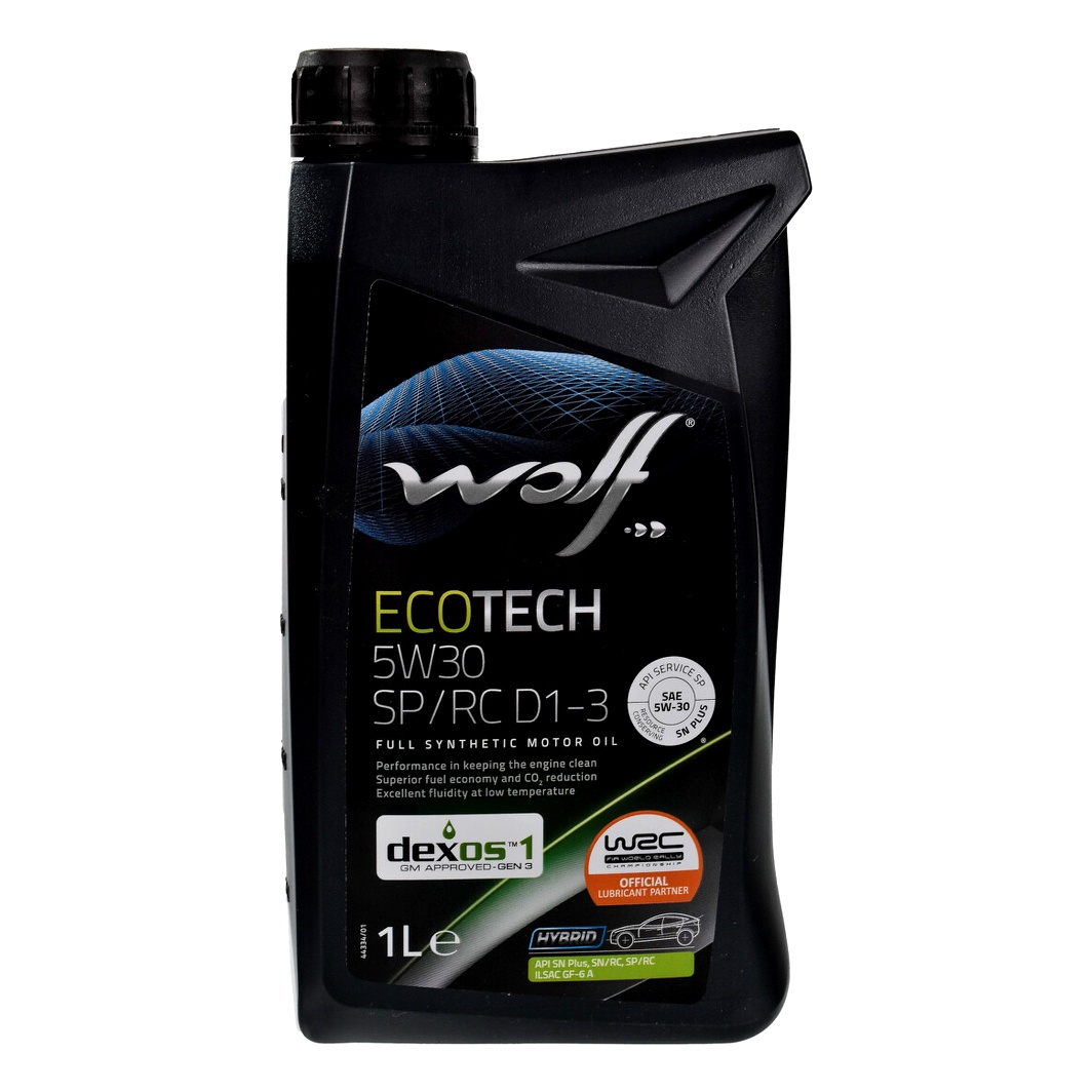 Моторна олива WOLF EcoTech SP/RC D1-3 5W-30 1 л (1049900) - zapix