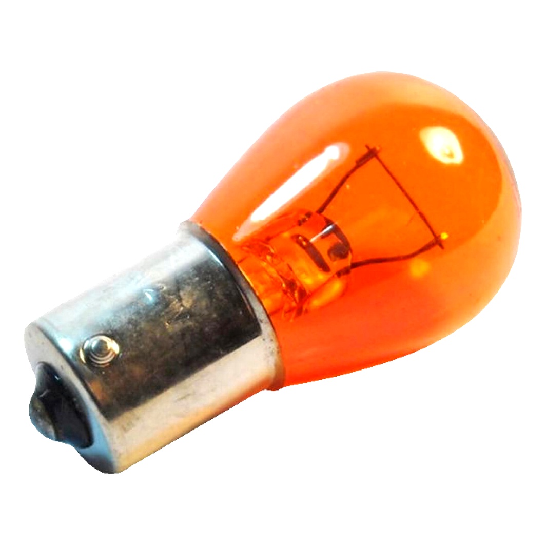 Автолампа накала GM PY21W BAU15s 21W 12V оранжевая 11093521 - zapix
