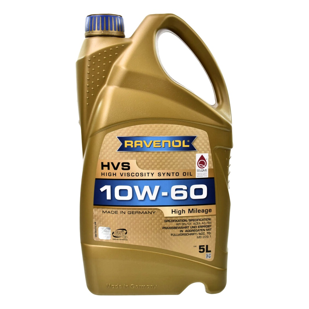 Моторное масло RAVENOL HVS 10W-60 5 л (11151025) - zapix