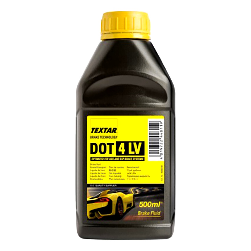 Гальмівна рідина TEXTAR DOT 4 LV пластик 0.5 л 95006100 - zapix