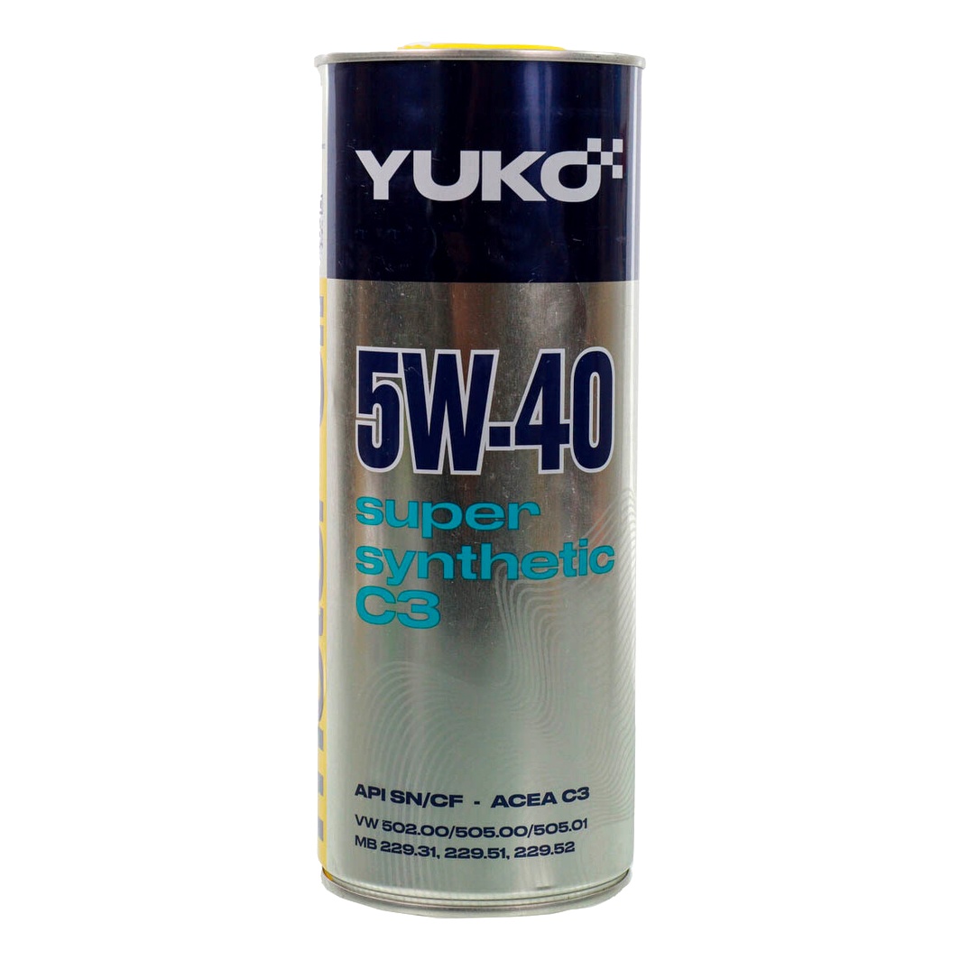 Моторна олива YUKO Super Synthetic C3 5W-40 1 л (4820070245592) - zapix