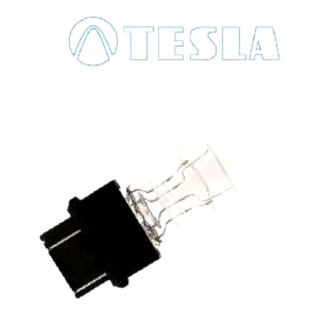 Автолампа розжарювання TESLA Standard P27/7W W2.5x16q 7W 12V прозора B77301 - zapix