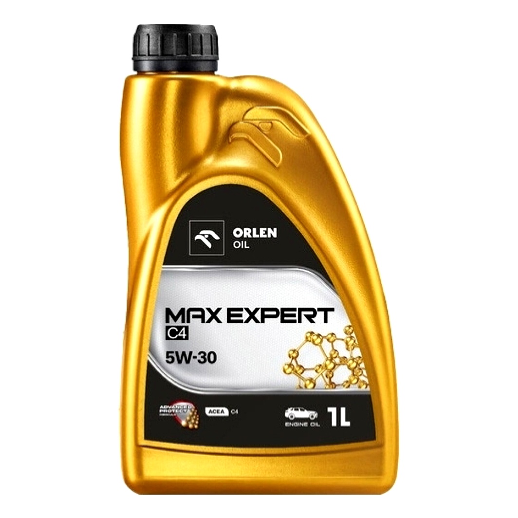 Моторное масло ORLEN Max Expert C4 5W-30 1 л (QFO892B10) - zapix