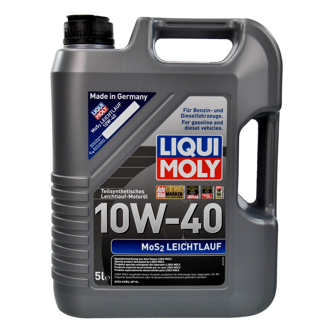 Моторна олива LIQUI MOLY MoS2 Leichtlauf 10W-40 5 л (2184) - zapix