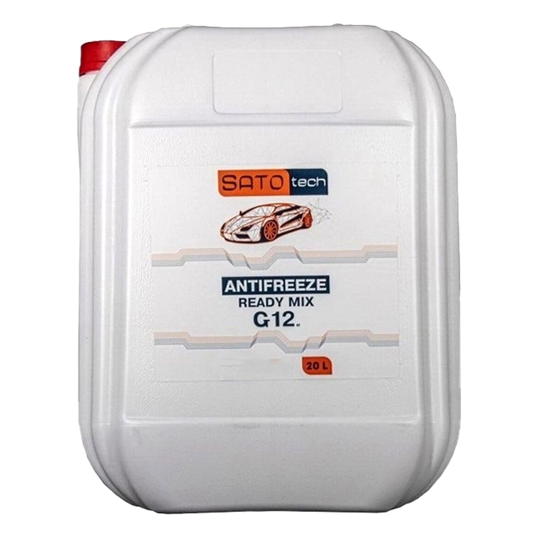 Готовий антифриз SATO TECH Ready Mix червоний G12 -35 °C 20 л (G1220RRM) - zapix