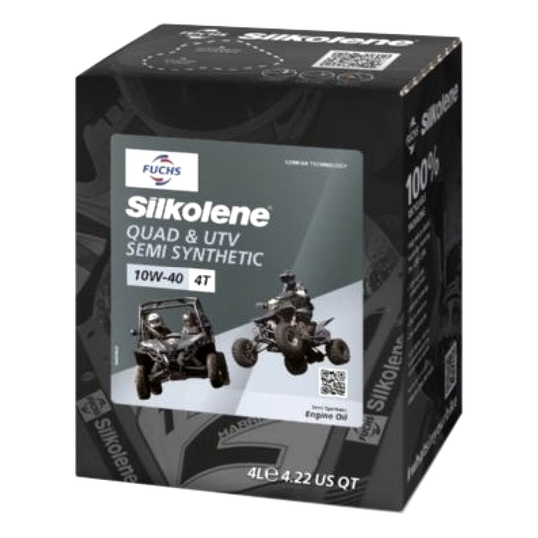 Моторное масло FUCHS Silkolene Quad ATV 4T 10W-40 полусинтетическое 4 л 602013767 - zapix