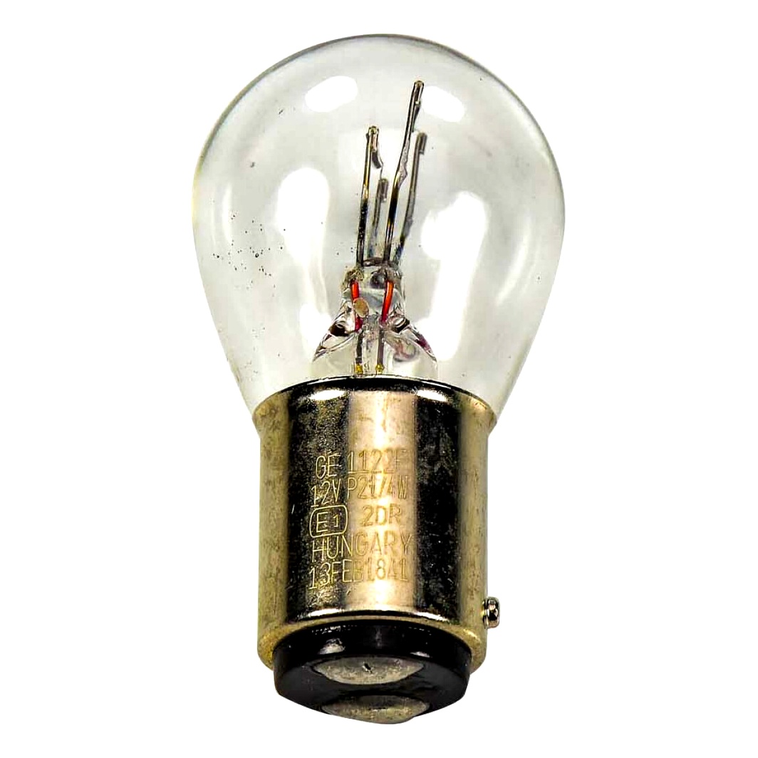 Автолампа розжарювання GENERAL ELECTRIC Reliable P21/4W BAZ15d 4W 12V прозора 1122 - zapix