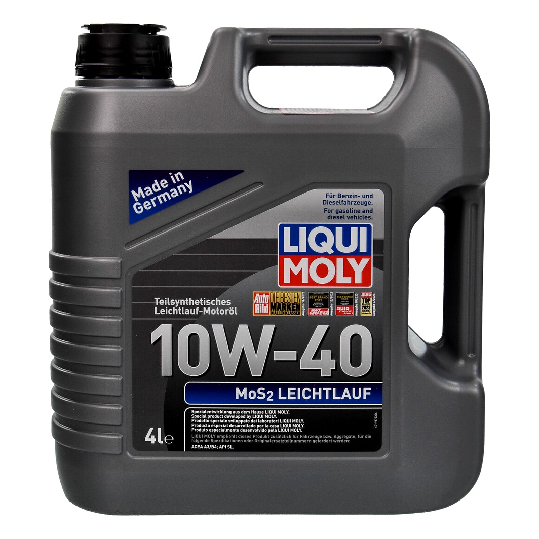 Моторна олива LIQUI MOLY MoS2 Leichtlauf 10W-40 4 л (6948) - zapix