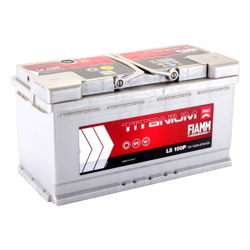 Акумулятор FIAMM Titanium Pro 12V 100Ah 870A R+ L5100P - zapix