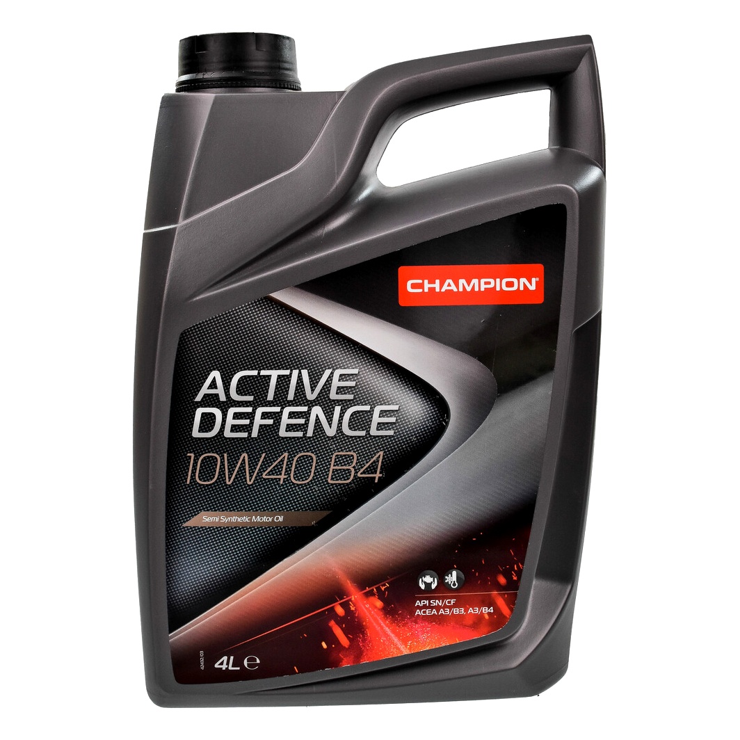 Моторное масло CHAMPION Active Defence B4 10W-40 4 л (8204111) - zapix